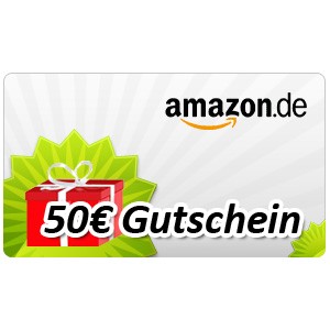 Amazon Gutschein 50 Euro